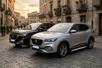 MG HS 2018– Sivuporrast Shining V1 (2 kpl, alumiini) kuva 1