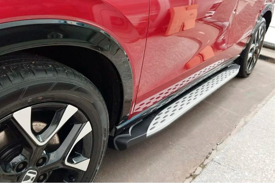 Honda eNP1 2022– Sivuportaat Shining V1 (2 kpl, alumiini) Kuva 3