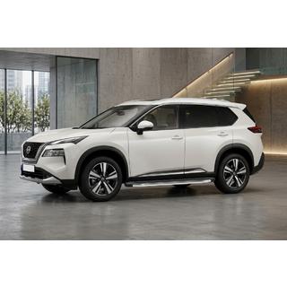 BlackLine-sivuporrast (2 kpl, alumiini) Nissan X-trail T33/Rogue 2022– kuva 1
