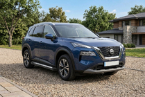 Nissan X-trail T33/Rogue 2022– Sivuporrastangot Vision New Black (2 kpl, alumiini) kuva 1