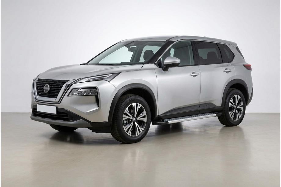 Nissan X-trail T33/Rogue 2022– Sivuaskelmat Vision New Grey (2 kpl, alumiini) Image