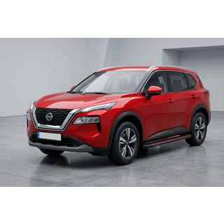 Sivuporrassarja Maya Red (2 kpl, alumiini) Nissan X-trail T33/Rogue 2022– kuva 1