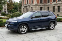 Jeep Cherokee KL 2013– Rainbow sivuportaat (2 kpl, alumiini) kuva 1
