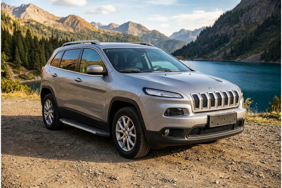 Jeep Cherokee KL 2013– Duru sivuportaat (2 kpl, alumiini) Kuva 1