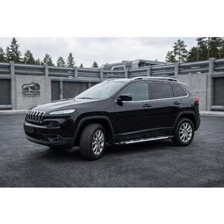 Sunrise sivuportaat (2 kpl, alumiini) Jeep Cherokee KL 2013– kuva 1