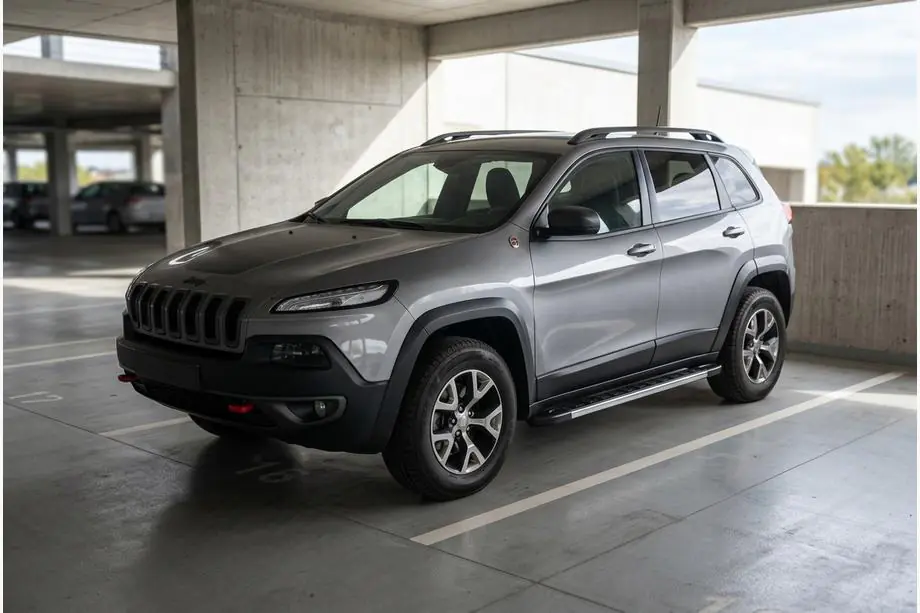 Jeep Cherokee KL 2013– RedLine V1 sivuportaat (2 kpl, alumiini) Image