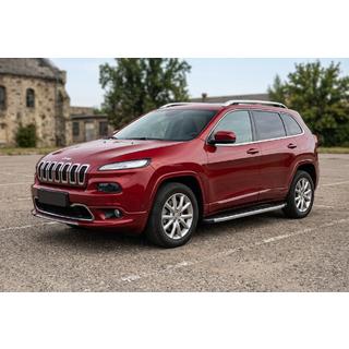 Sivuporraslaudat Fullmond (2 kpl, alumiini) Jeep Cherokee KL 2013– kuva 1