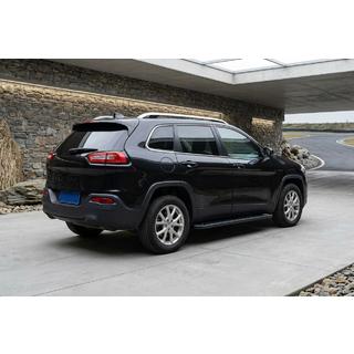Allmond Black sivuportaat (2 kpl, alumiini) Jeep Cherokee KL 2013– kuva 1