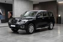 Nissan Armada 2016–2024 Tayga V2 sivukynnykset (2 kpl, alumiini) kuva 1