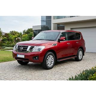 Sivuporrassarja Maya Red (2 kpl, alumiini) Nissan Armada 2016–2024 kuva 1