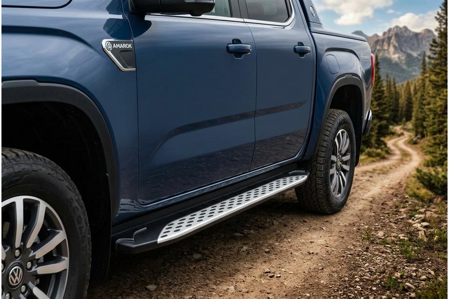 Volkswagen Amarok 2022– Sivuporrast Shining V1 (2 kpl, alumiini) Image