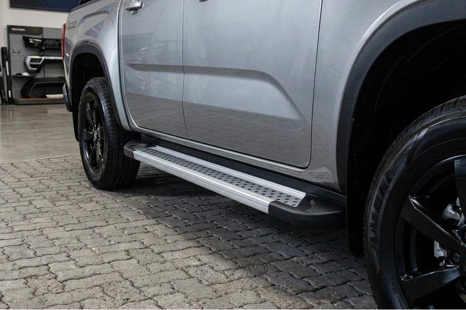 Volkswagen Amarok 2022– Sivuaskelmat Vision New Grey (2 kpl, alumiini) Image