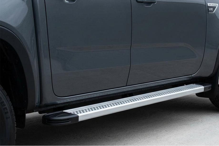Volkswagen Amarok 2022– Maya V2 sivuportaat (2 kpl, alumiini) Image