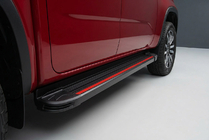 Volkswagen Amarok 2022– Sivuporrassarja Maya Red (2 kpl, alumiini) kuva 1