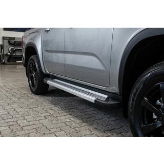 Sivuaskelmat Vision New Grey (2 kpl, alumiini) kuva 1