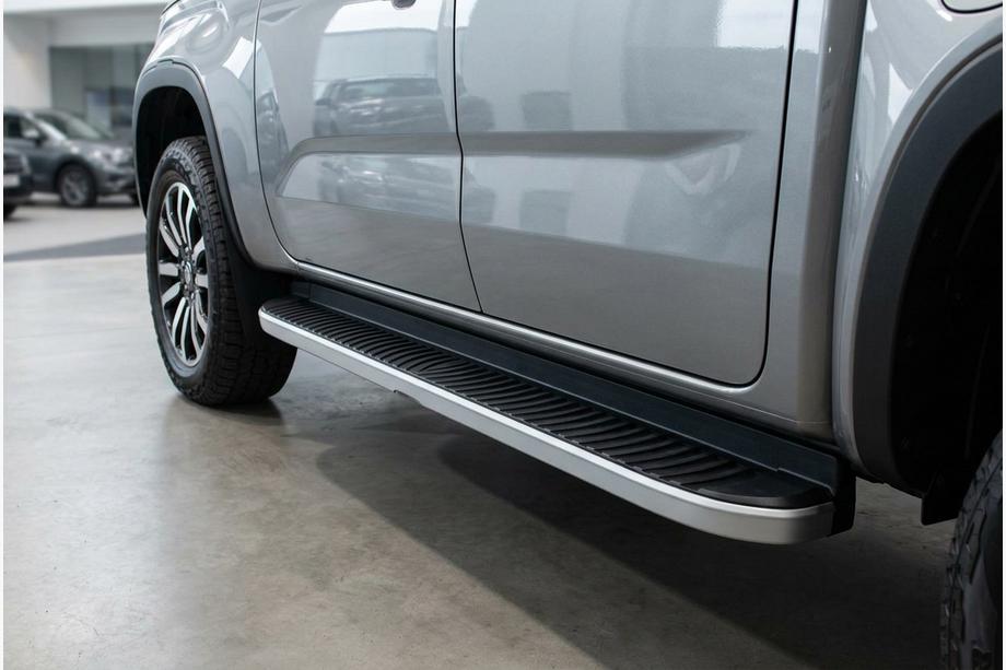 Ford Ranger 2022– Sivuportaat Tayga Grey (2 kpl, alumiini) Image