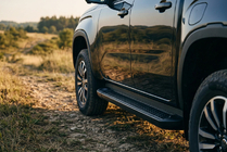 Ford Ranger 2022– Allmond Black sivuportaat (2 kpl, alumiini) kuva 1