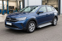 Volkswagen Taigo 2020– Maya V2 sivuportaat (2 kpl, alumiini) kuva 1