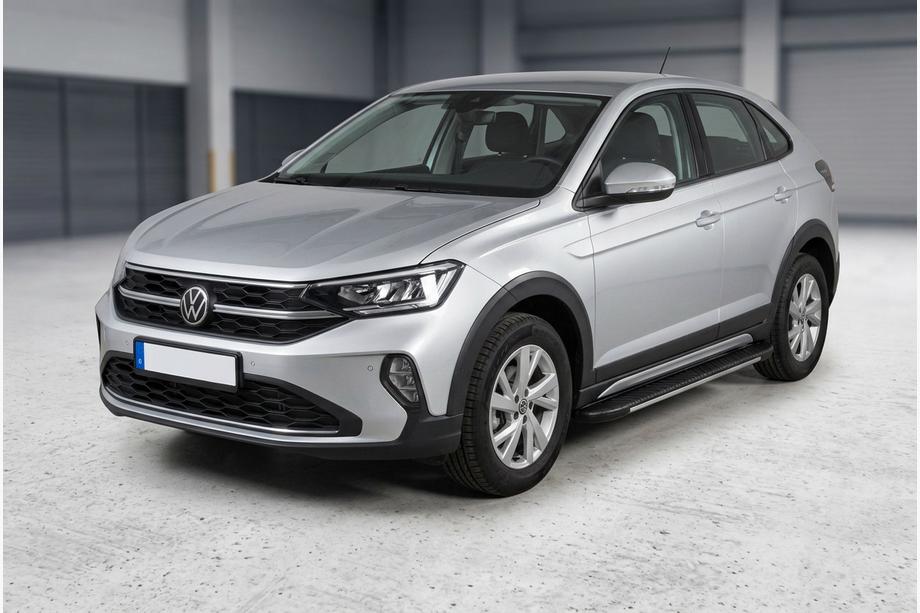 Volkswagen Taigo 2020– Sivuastinlaudat Bosphore Grey (2 kpl, alumiini) Image