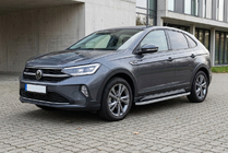 Volkswagen Taigo 2020– Sivuportaat Tayga Grey (2 kpl, alumiini) kuva 1