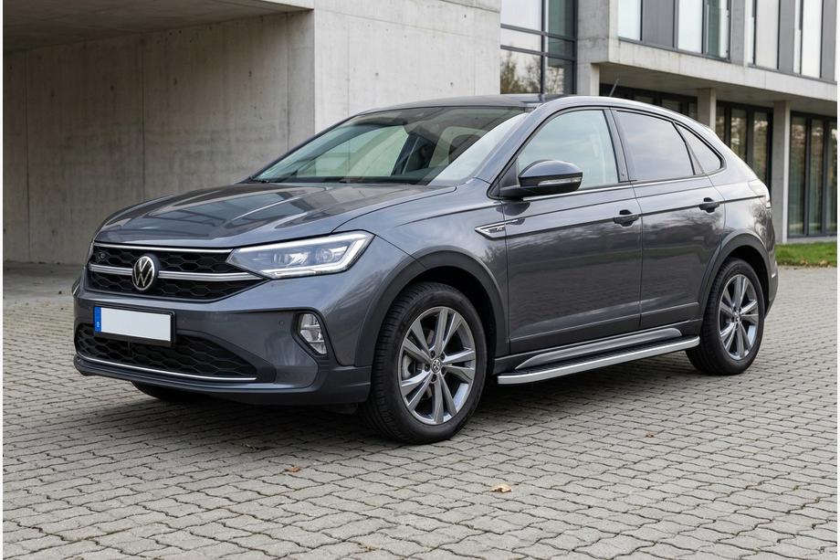 Volkswagen Taigo 2020– Sivuportaat Tayga Grey (2 kpl, alumiini) Image