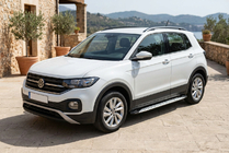 Volkswagen T-Cross 2019– Sivuporrast Shining V1 (2 kpl, alumiini) kuva 1