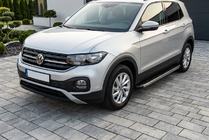 Volkswagen T-Cross 2019– BlackLine-sivuporrast (2 kpl, alumiini) kuva 1