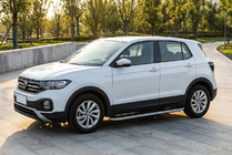 Volkswagen T-Cross 2019– Sivuportaat Tayga Grey (2 kpl, alumiini) kuva 1