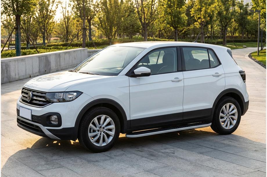Volkswagen T-Cross 2019– Sivuportaat Tayga Grey (2 kpl, alumiini) Image