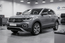 Volkswagen T-Cross 2019– Sivukynnykset Tayga Black (2 kpl, alumiini) kuva 1