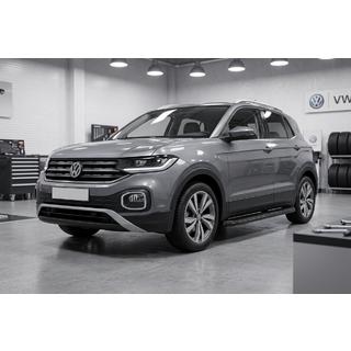 Sivukynnykset Tayga Black (2 kpl, alumiini) Volkswagen T-Cross 2019– kuva 1