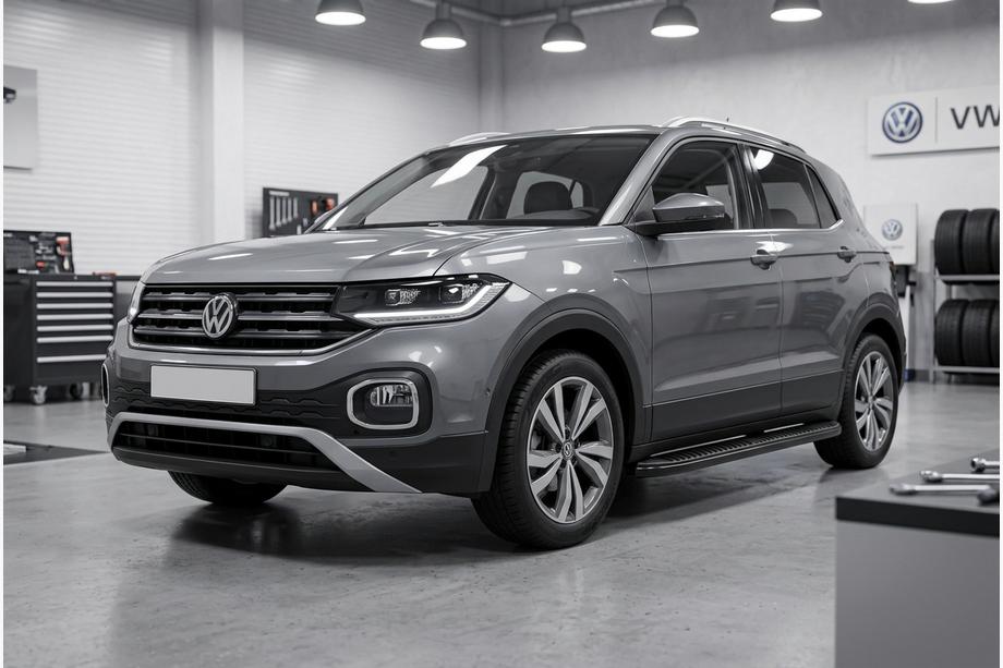 Volkswagen T-Cross 2019– Sivukynnykset Tayga Black (2 kpl, alumiini) Image