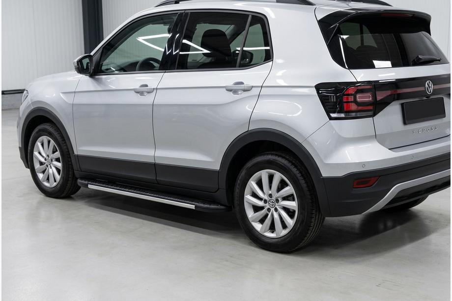 Volkswagen T-Cross 2019– Sivuastinlaudat Bosphore Grey (2 kpl, alumiini) Image