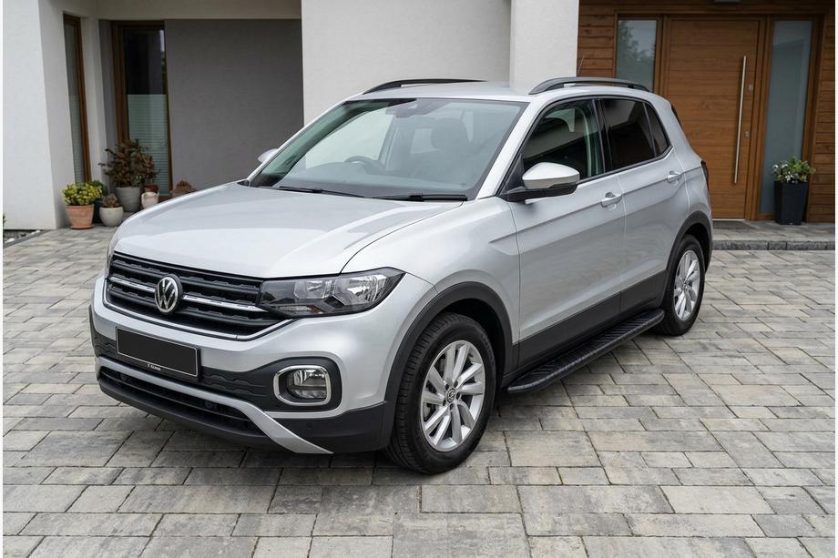Volkswagen T-Cross 2019– Bosphore Black -sivuastinlaudat (2 kpl, alumiini) Image