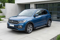 Volkswagen T-Cross 2019– Sivuporrastangot Vision New Black (2 kpl, alumiini) kuva 1