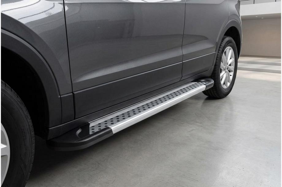 Volkswagen T-Cross 2019– Sivuaskelmat Vision New Grey (2 kpl, alumiini) Kuva 1