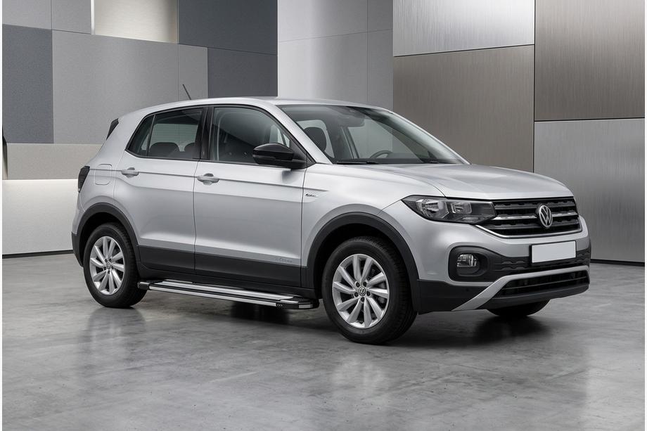 Volkswagen T-Cross 2019– Rainbow sivuportaat (2 kpl, alumiini) Image