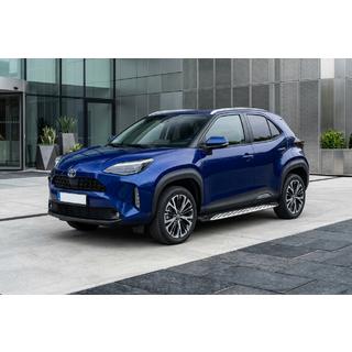 Sivuporrast Shining V1 (2 kpl, alumiini) Toyota Yaris/Yaris Cross (XP210) 2020– kuva 1
