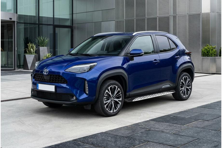 Toyota Yaris/Yaris Cross (XP210) 2020– Sivuporrast Shining V1 (2 kpl, alumiini) Image