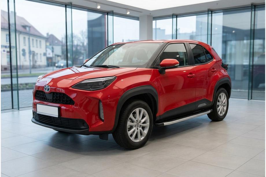 Toyota Yaris/Yaris Cross (XP210) 2020– Sivuporraslaudat Fullmond (2 kpl, alumiini) Kuva 1