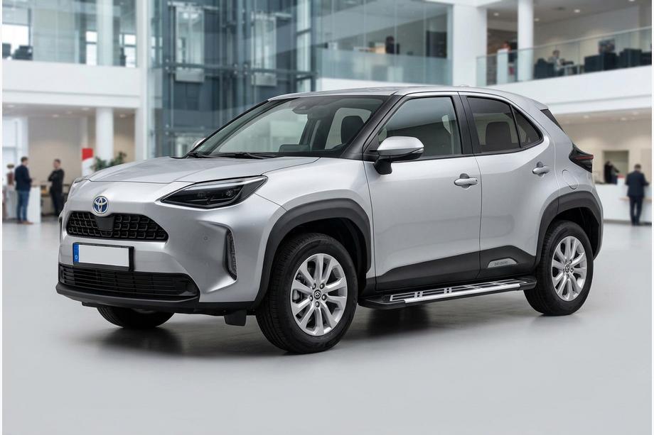 Toyota Yaris/Yaris Cross (XP210) 2020– Sunrise sivuportaat (2 kpl, alumiini) Image