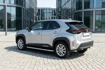 Toyota Yaris/Yaris Cross (XP210) 2020– Sivuportaat Tayga Grey (2 kpl, alumiini) kuva 1