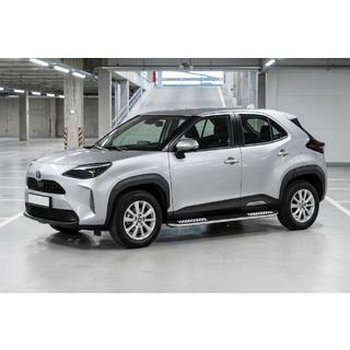 Tayga V2 sivukynnykset (2 kpl, alumiini) Toyota Yaris/Yaris Cross (XP210) 2020– kuva 1