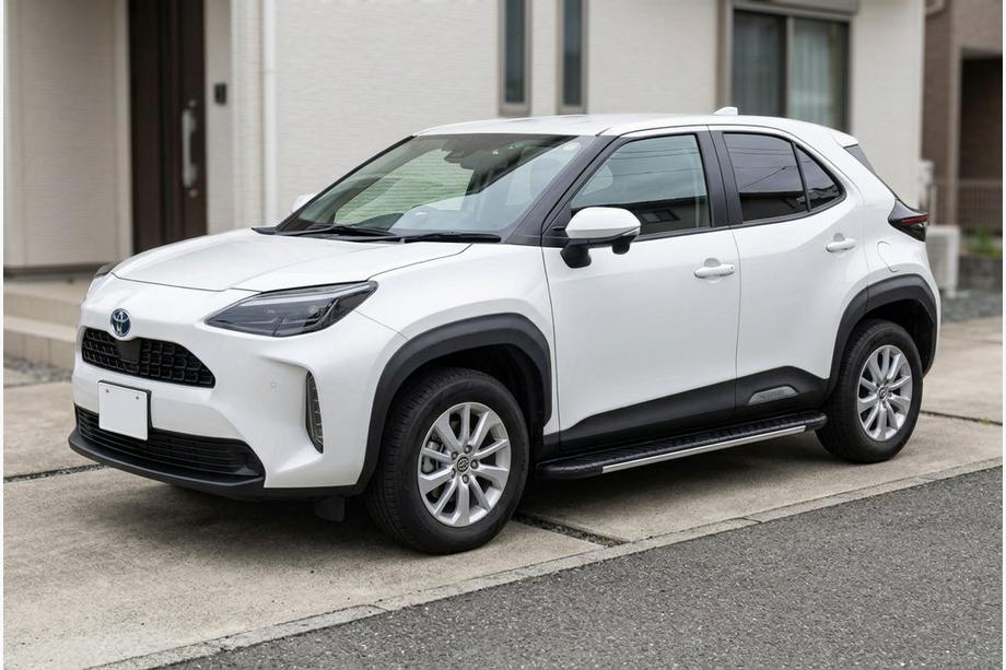 Toyota Yaris/Yaris Cross (XP210) 2020– Sivuastinlaudat Bosphore Grey (2 kpl, alumiini) Image