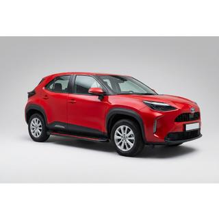 Sivuporrassarja Maya Red (2 kpl, alumiini) Toyota Yaris/Yaris Cross (XP210) 2020– kuva 1