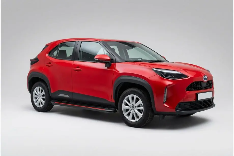 Toyota Yaris/Yaris Cross (XP210) 2020– Sivuporrassarja Maya Red (2 kpl, alumiini) Image