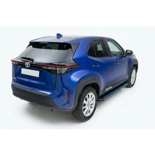 Maya Blue sivuportaat (2 kpl, alumiini) Toyota Yaris/Yaris Cross (XP210) 2020– kuva 1