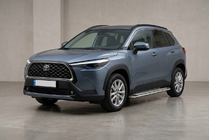 Toyota Corolla Cross 2020– Sivuporraslaudat Maydos V2 (2 kpl, alumiini) kuva 1