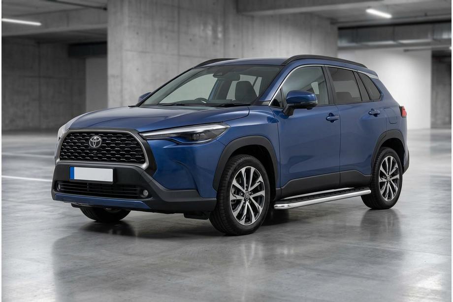 Toyota Corolla Cross 2020– Maydos V1 sivukynnykset (2 kpl, alumiini) Image