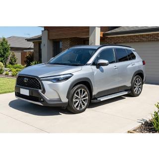 Sivuaskelmat Vision New Grey (2 kpl, alumiini) kuva 1